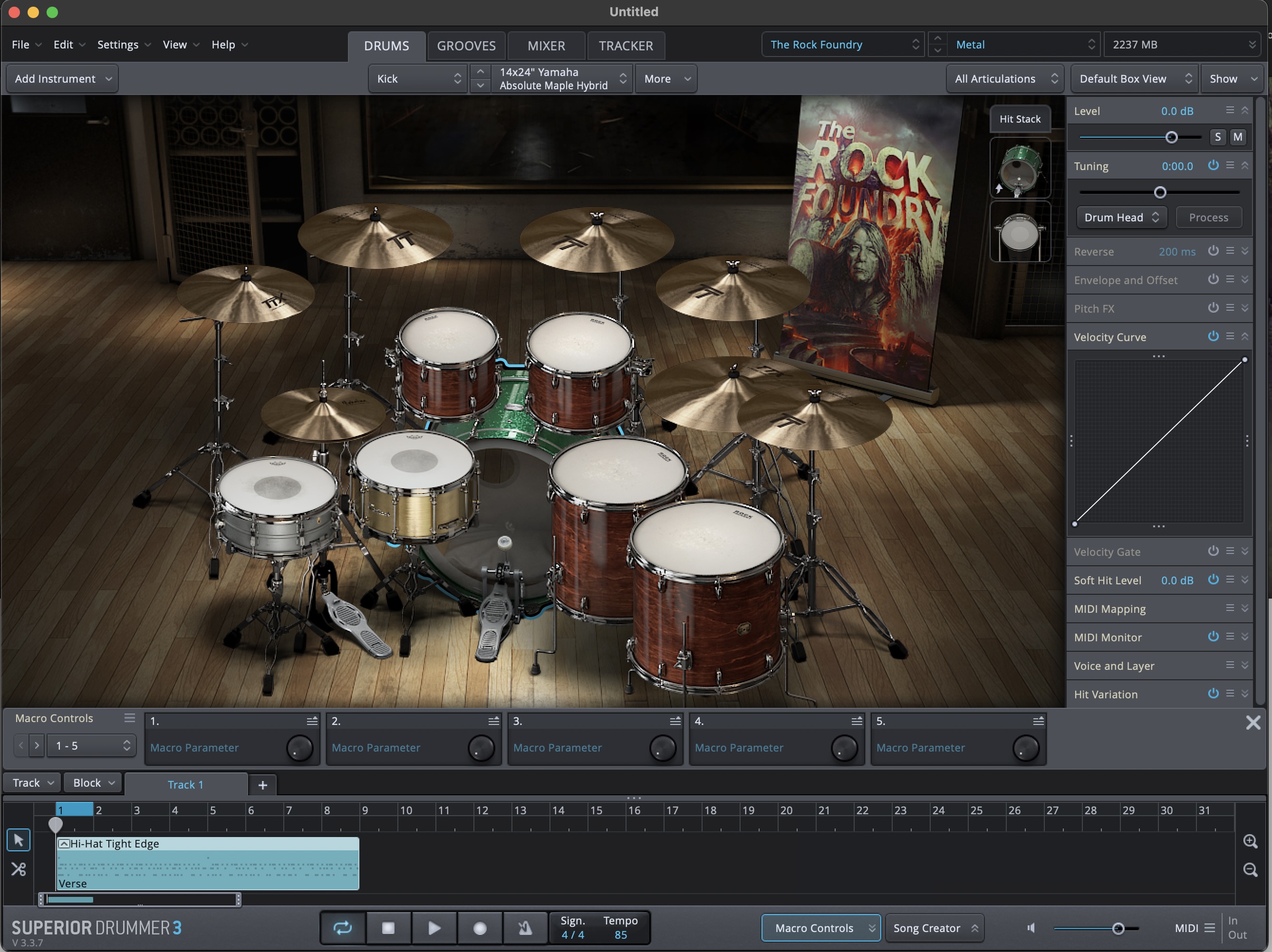 Toontrack The Rock Foundry SDX